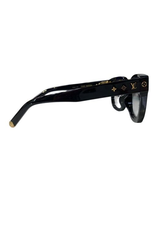 Louis Vuitton Sunglasses My Monogram Square 5417 Acetate Noir Black Gold 2505 main image 8